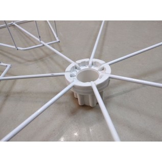 Осевой фиксатор для навесок с прута d4мм. (на трубу d25мм)